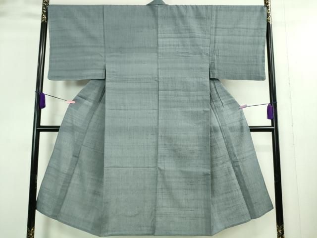 平和屋着物 上 男性 紬 単衣 色無地 薄花色 ♥ DZAA9386kh5