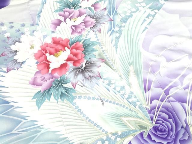 正絹振袖‼️豪華古典柄人気激可愛❤️花々手毬金彩金箔刺繍‼️安心フルセット 正絹振袖‼️豪華古典柄人気激可愛❤️花々手毬金彩金箔刺繍