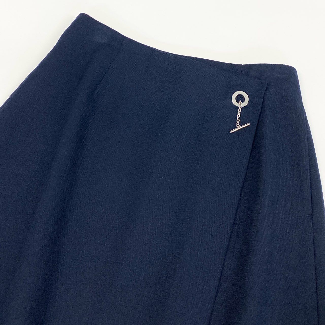 SATOKA KATE スカート ブラックひざ丈 フレアスカート SATOKA