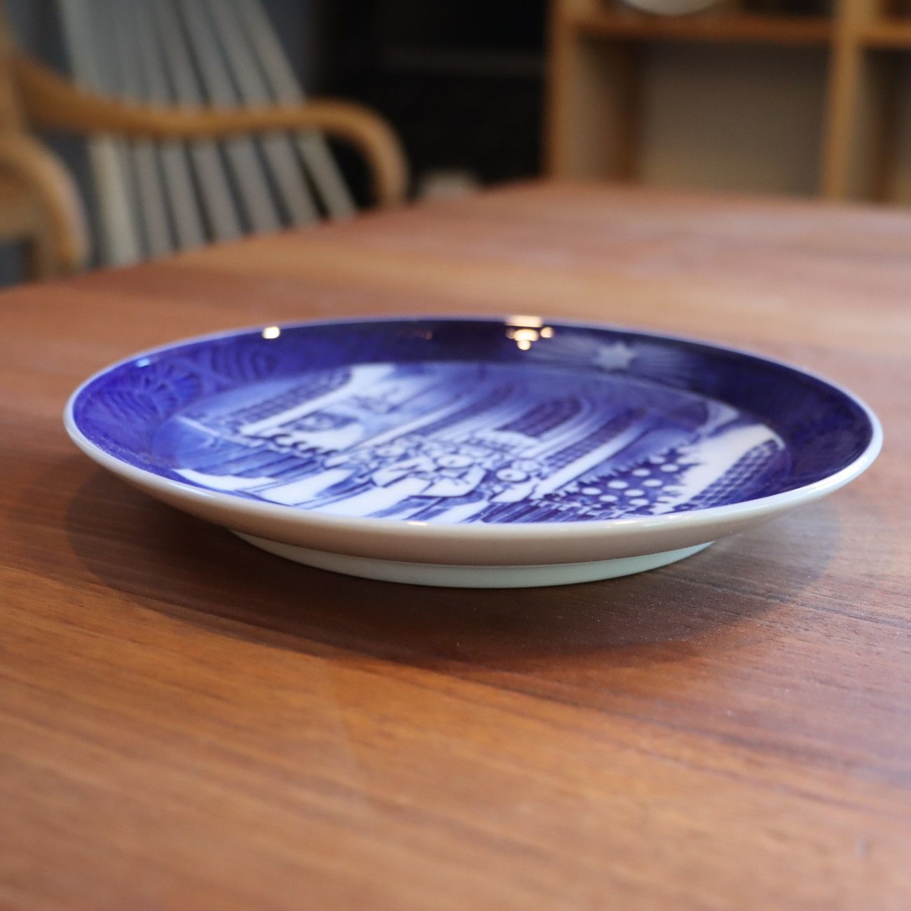 激レアの古美術品 ロイヤルコペンハーゲンクリスマス1991年 Royal Copenhagen ロイヤルコペンハーゲン クリスマスプレート 1991年