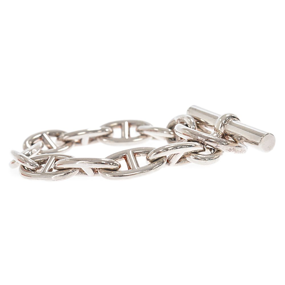 【HARMES】 シェーンダルクシルバーブレスレット Chaine dancre エルメス Hermes HERMES ブレスレット Chaine DAncre TGM