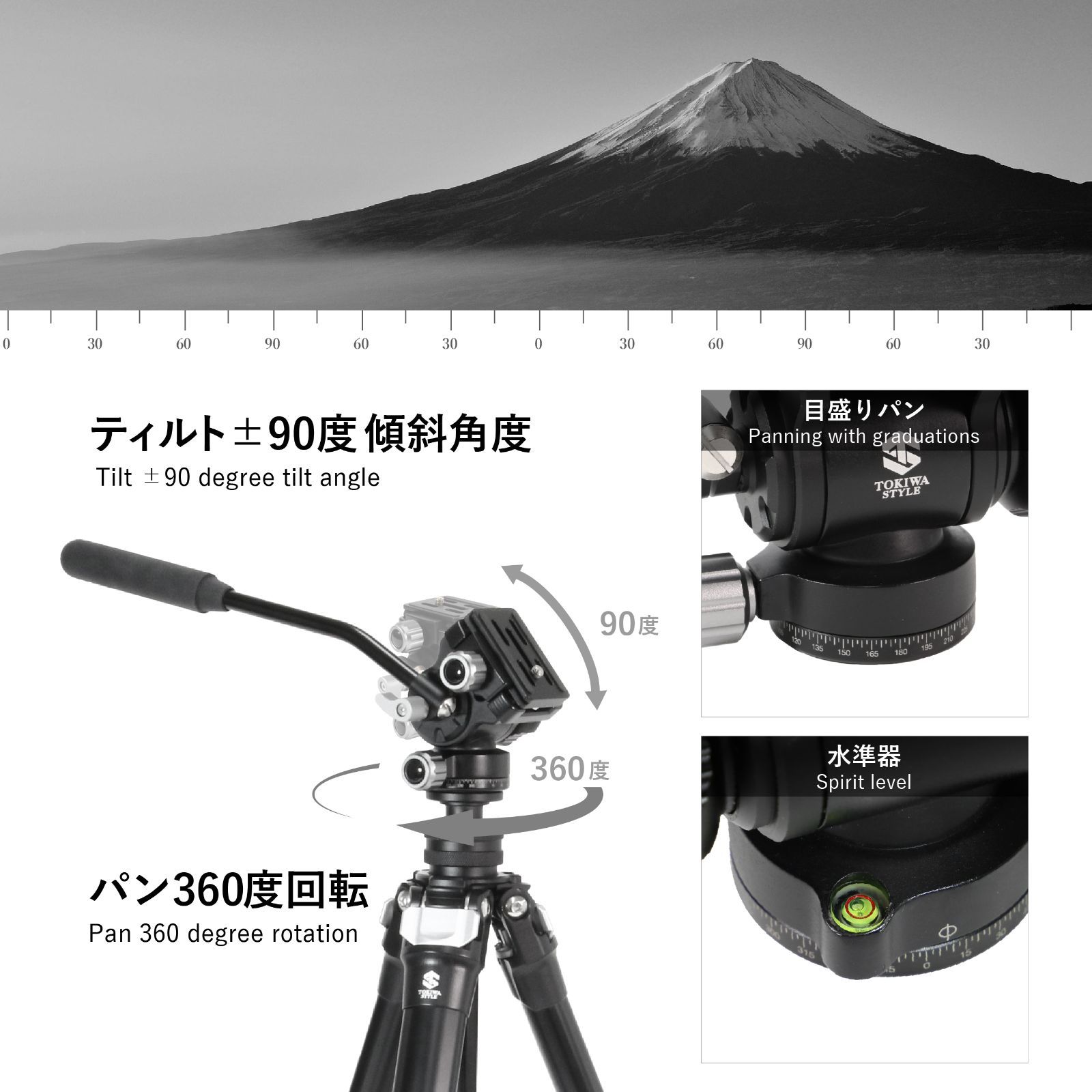  アウトレット品 TOKIWA STYLE VA 42 S 小型ビデオ雲台 その他 カメラ