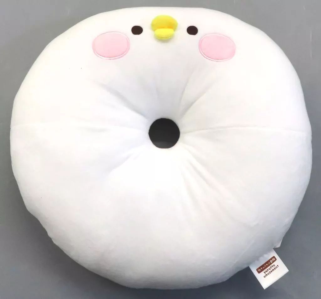 中古】クッション・本体 ピスケ ドーナツクッション 「カナヘイ