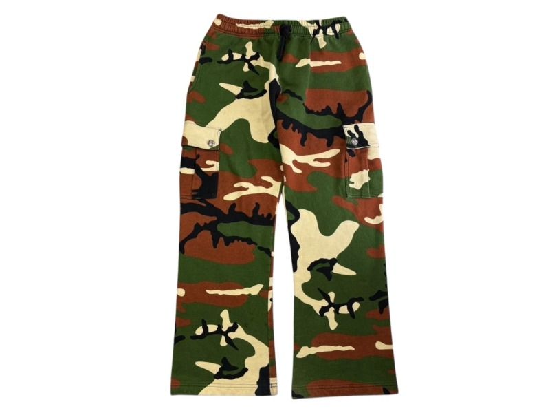 CHROME HEARTS クロムハーツ × MATTY BOY マッティボーイ CAMO CARGO SWEATPANTS カモカーゴ スウェットパンツ サイズM 4b007960