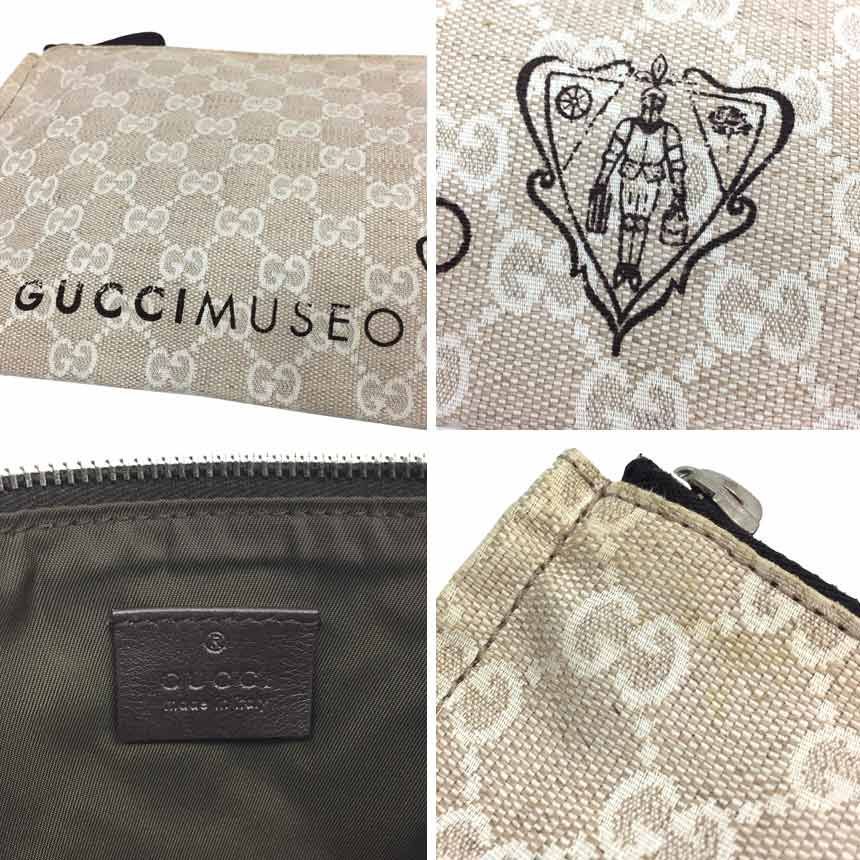 GUCCI MUSEO グッチミュージアム 限定 ポーチ aq6827