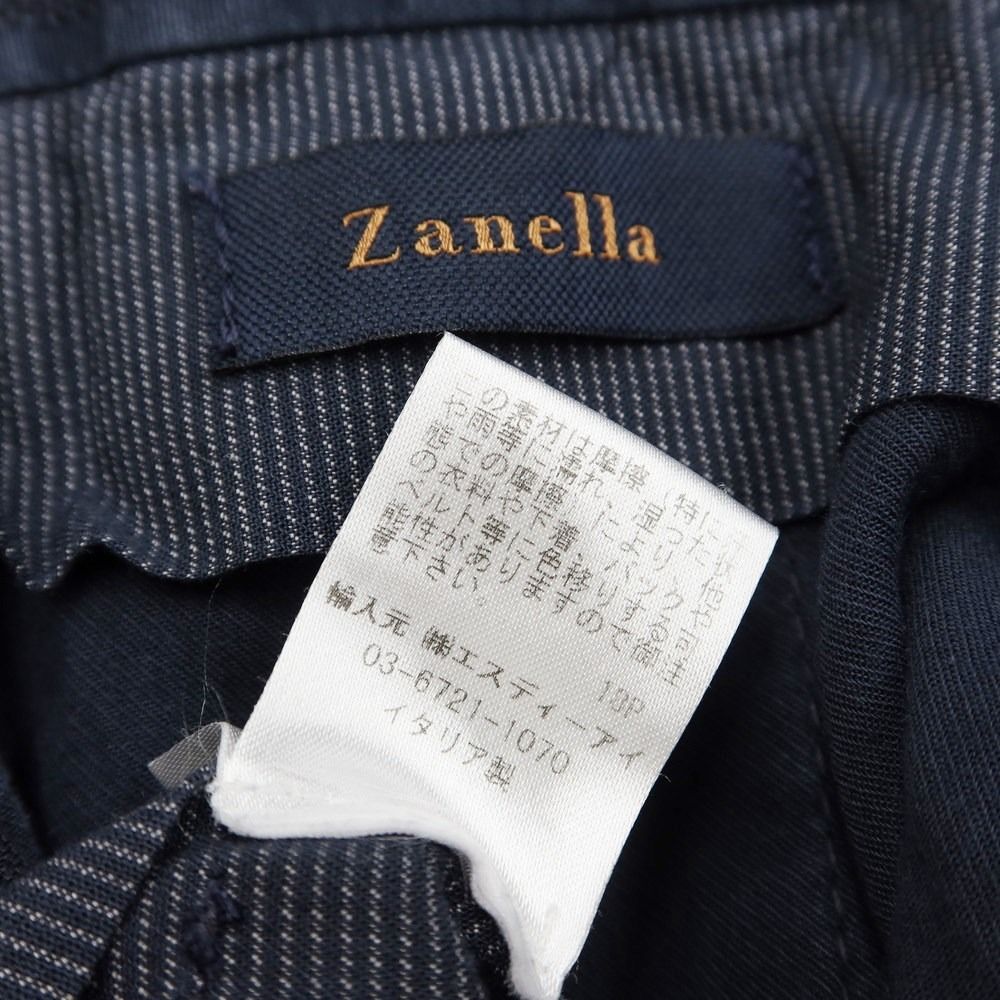 中古】ザネッラ Zanella ストレッチコットン カジュアルスラックス