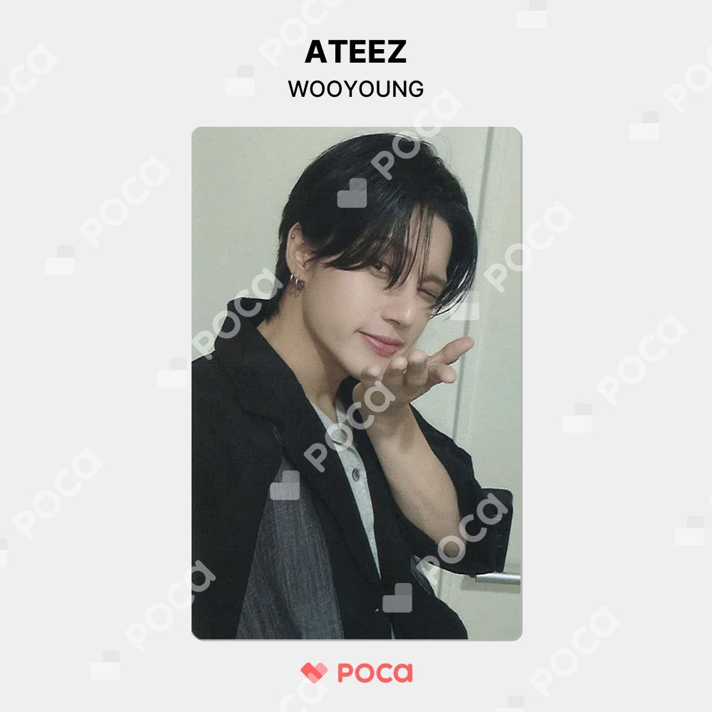 ATEEZ - ATEEZ アチズ　ウヨン　mokket 特典トレカ ATEEZ - ATEEZ ムビチケ特典トレカ ウヨンの通販 by