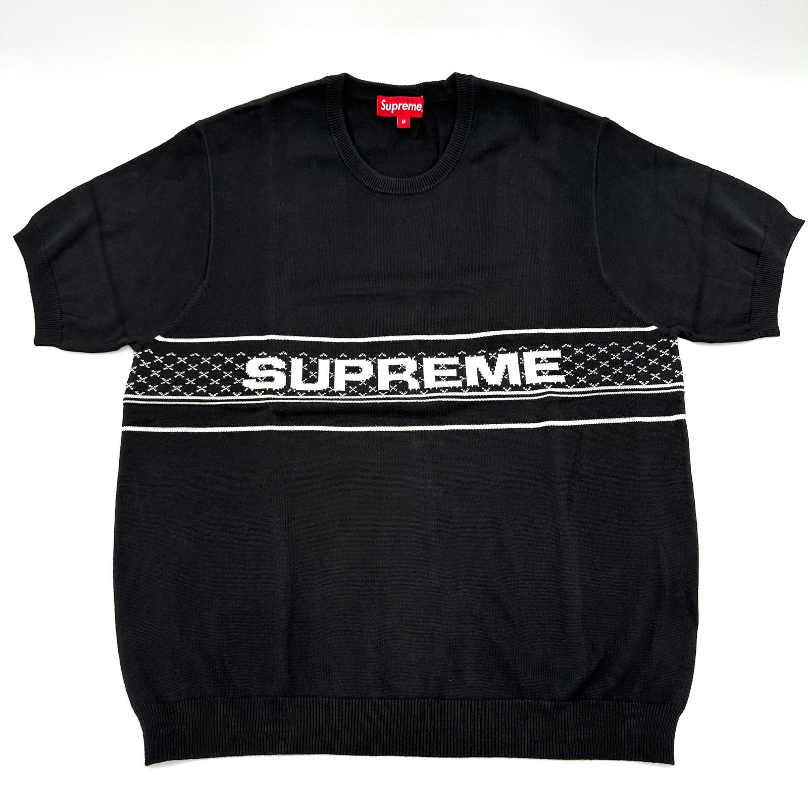極美品】 Supreme シュプリーム サマーニット 半袖 Tシャツ