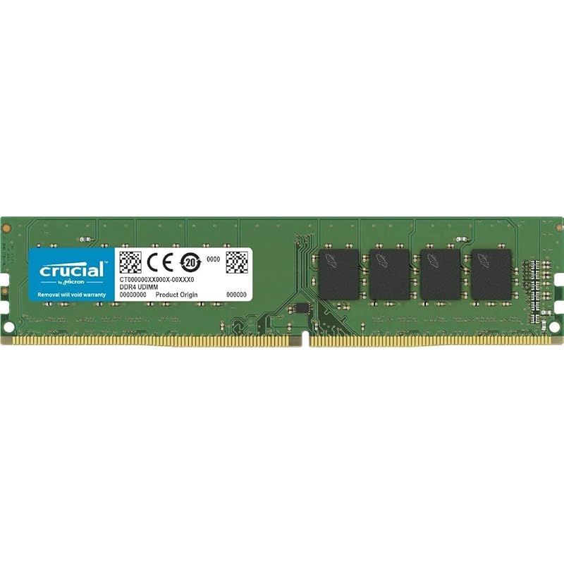 Crucial(Micron製) デスクトップPC用メモリ PC4-21300(DDR4-2666) 8GB×1枚 CL19 SRx8 288pin CT8G4DFS8266 0