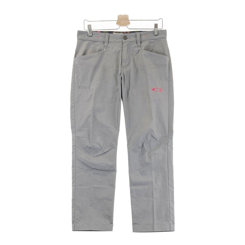サイズ：32 OAKLEY オークリー ストレッチパンツ グレー系