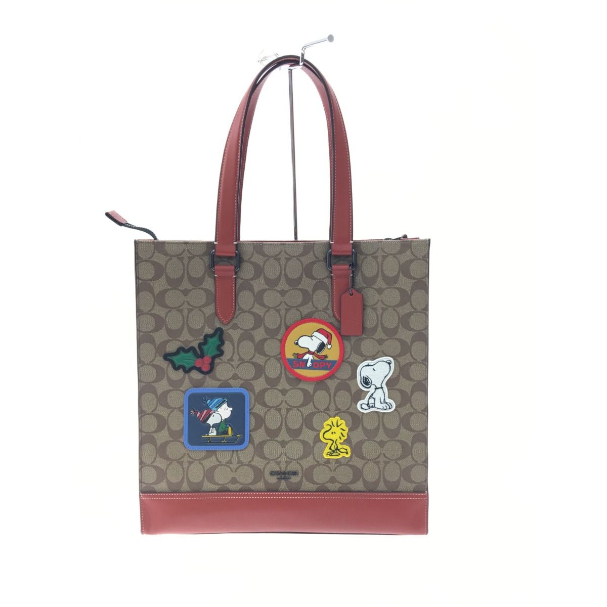 直販卸し売り COACH X PEANUTグラハム ストラクチャード トート CE948