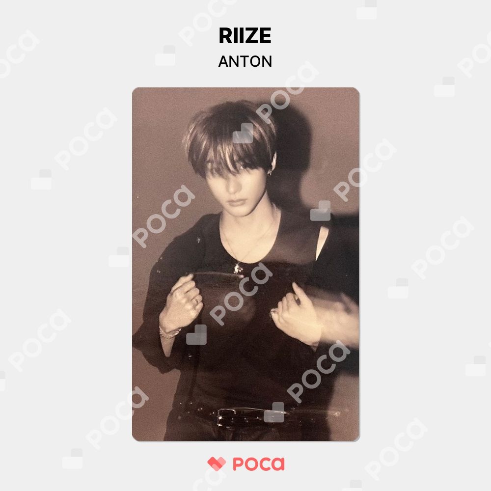 RIIZE アントン トレカ RIIZING Photo Pack Ver. 公式 トレカ