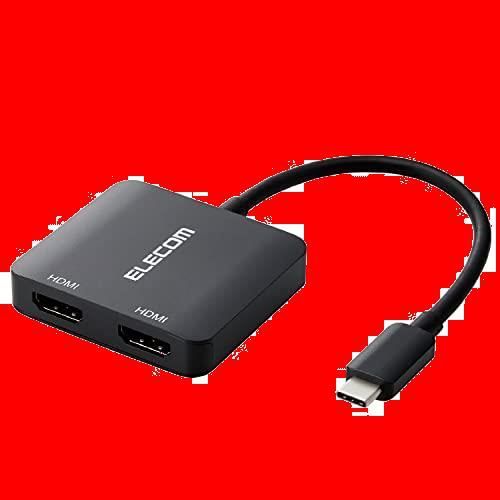 特価セール】USB-C HDMI 変換 2ポート (USB C to HDMI エレコム 60Hz