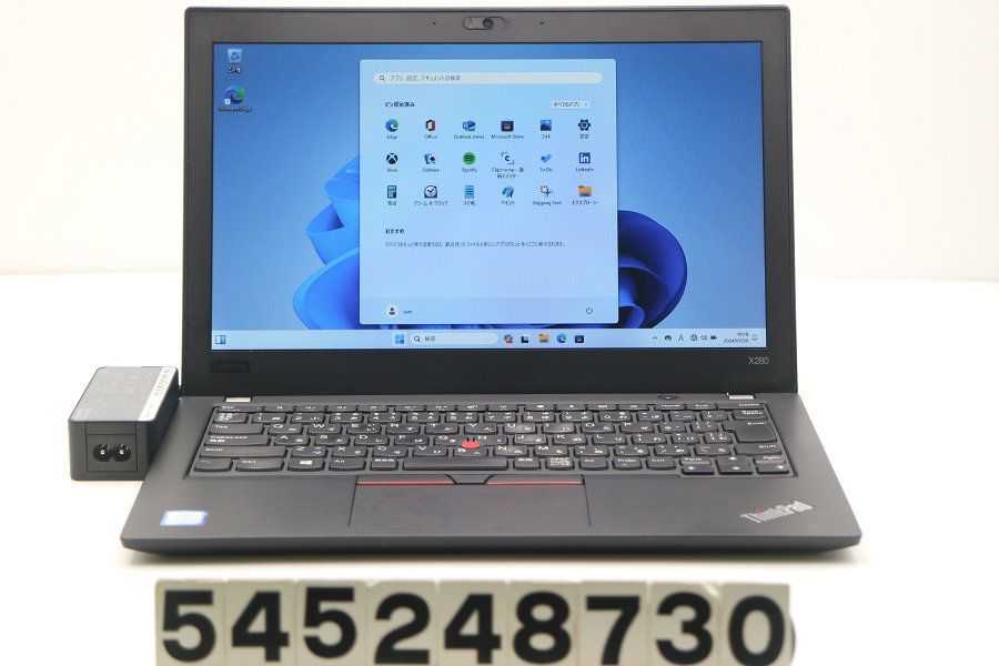 特価 Lenovo ThinkPad 温く X280 Corei3-8130U SSD256G Win11 (2023-1110-2290)