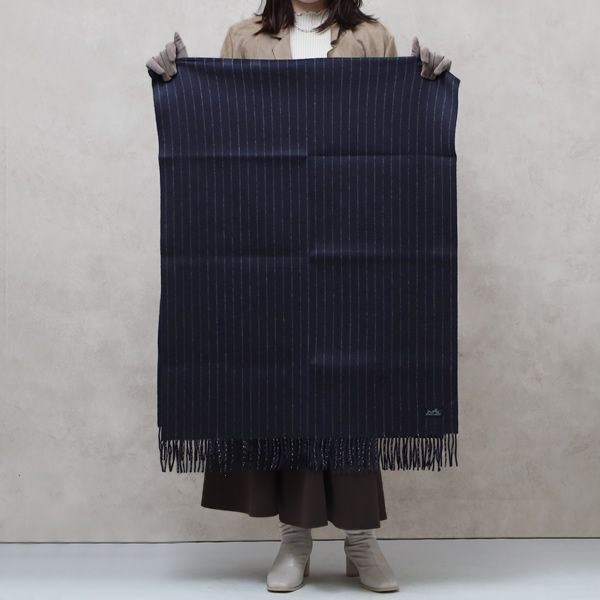 エルメス HERMES カシミア カシミヤ 100％ 大判 長方形 ストール