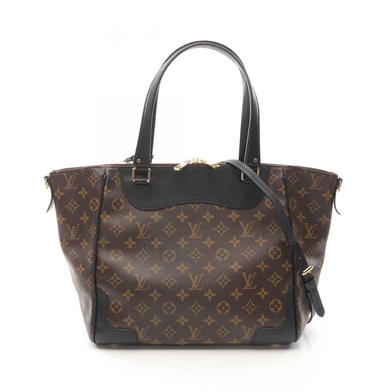 ルイ ヴィトン LOUIS VUITTON トートバッグ エストレーラ M51192 ノワール PVCコーティングキャンバス レザー エストレーラMM レディース Used A