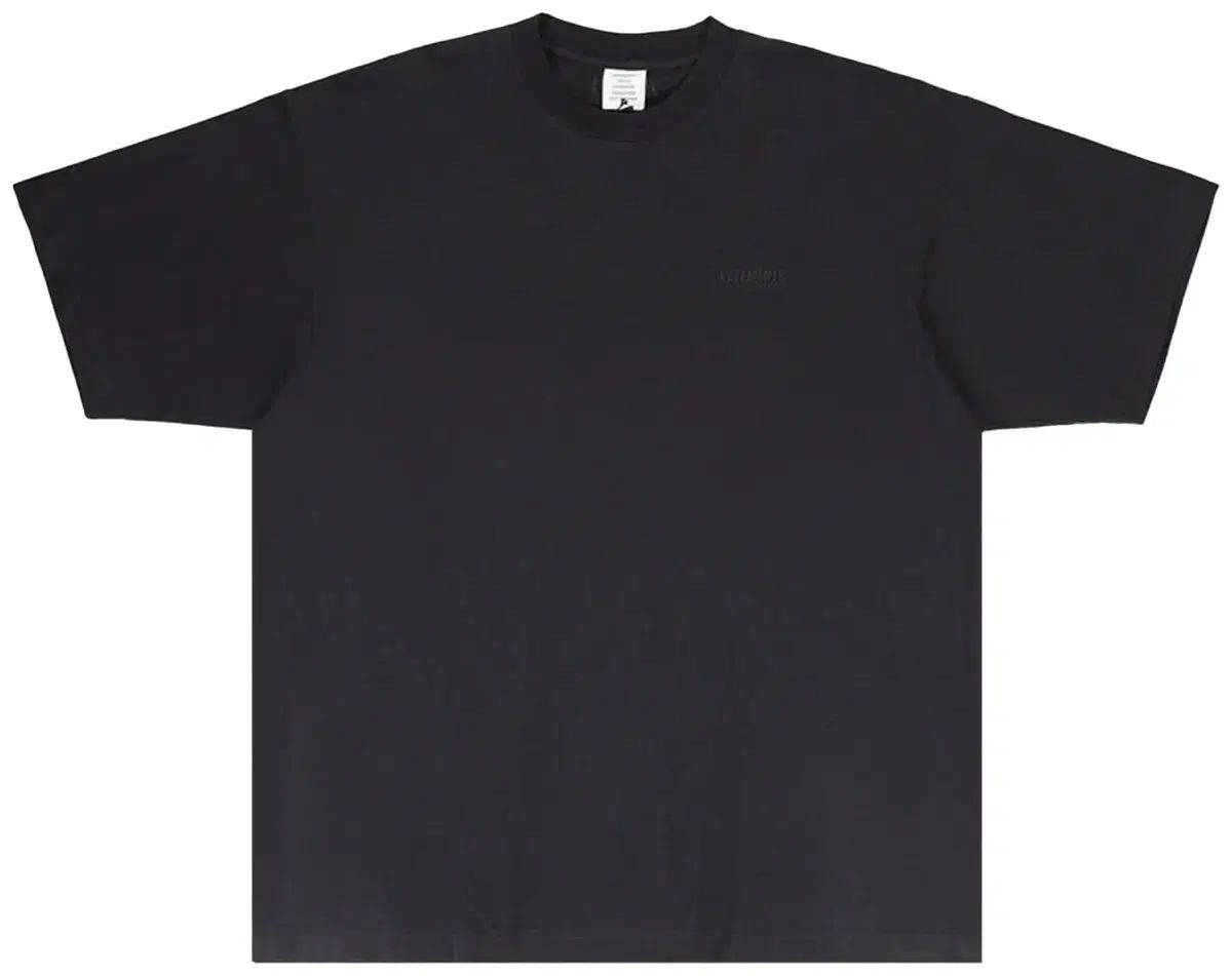 S VETEMENTS ヴェトモン 色調 ロゴ Tシャツ