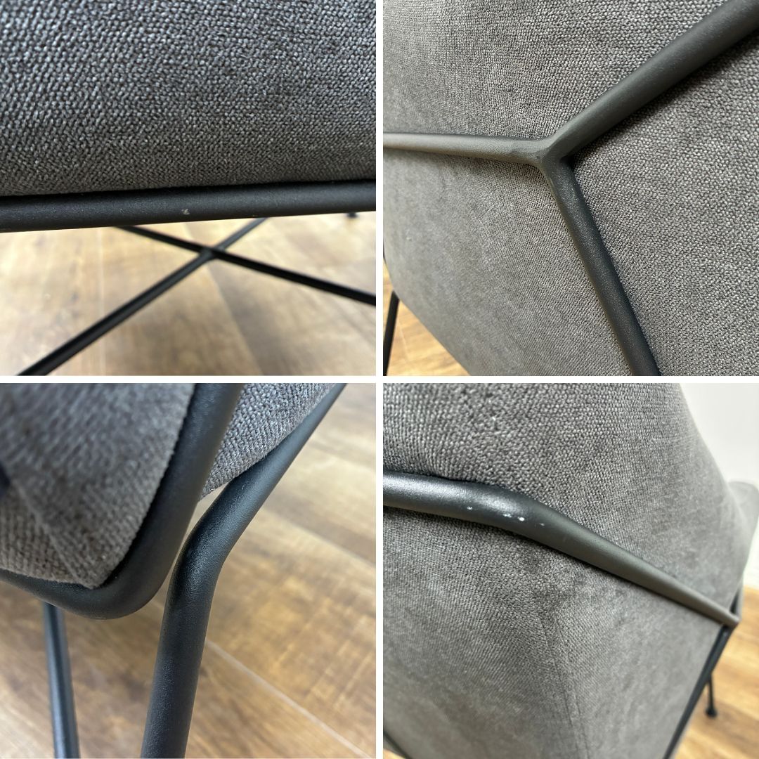 グレー ファブリック