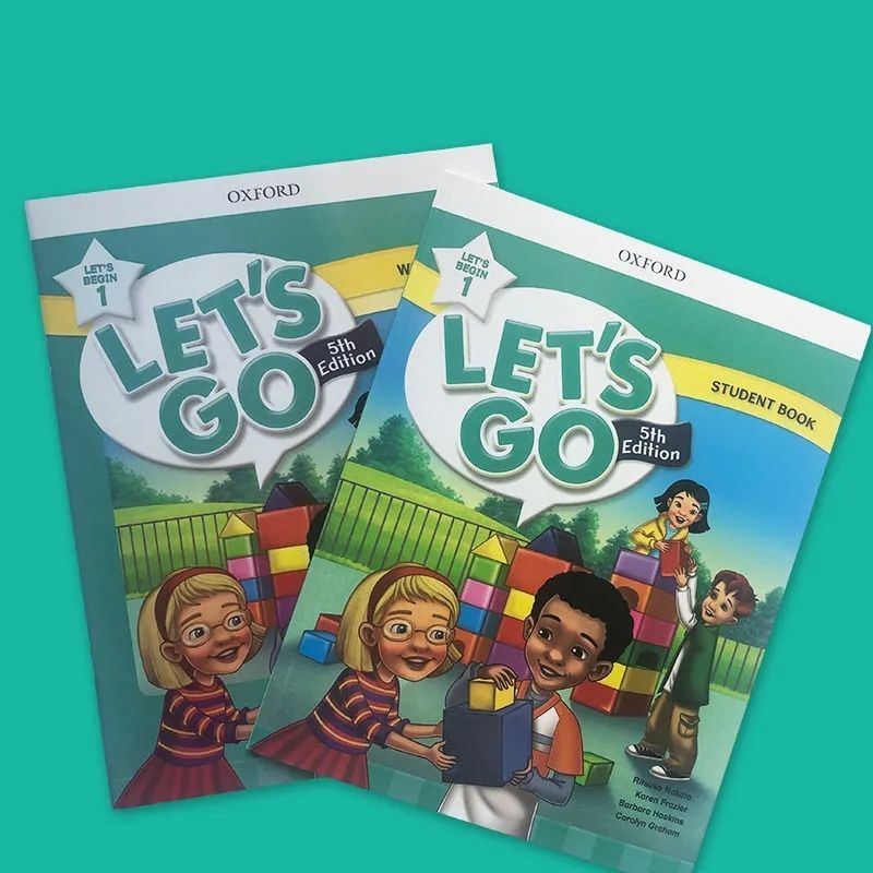 新版牛津少儿英语let's go第五版begin1/begin2/1/2/3/4/5/6级letsgo学生书+练习册带账号送音频视频游戏练习好易学英语 letsgo-Taobao