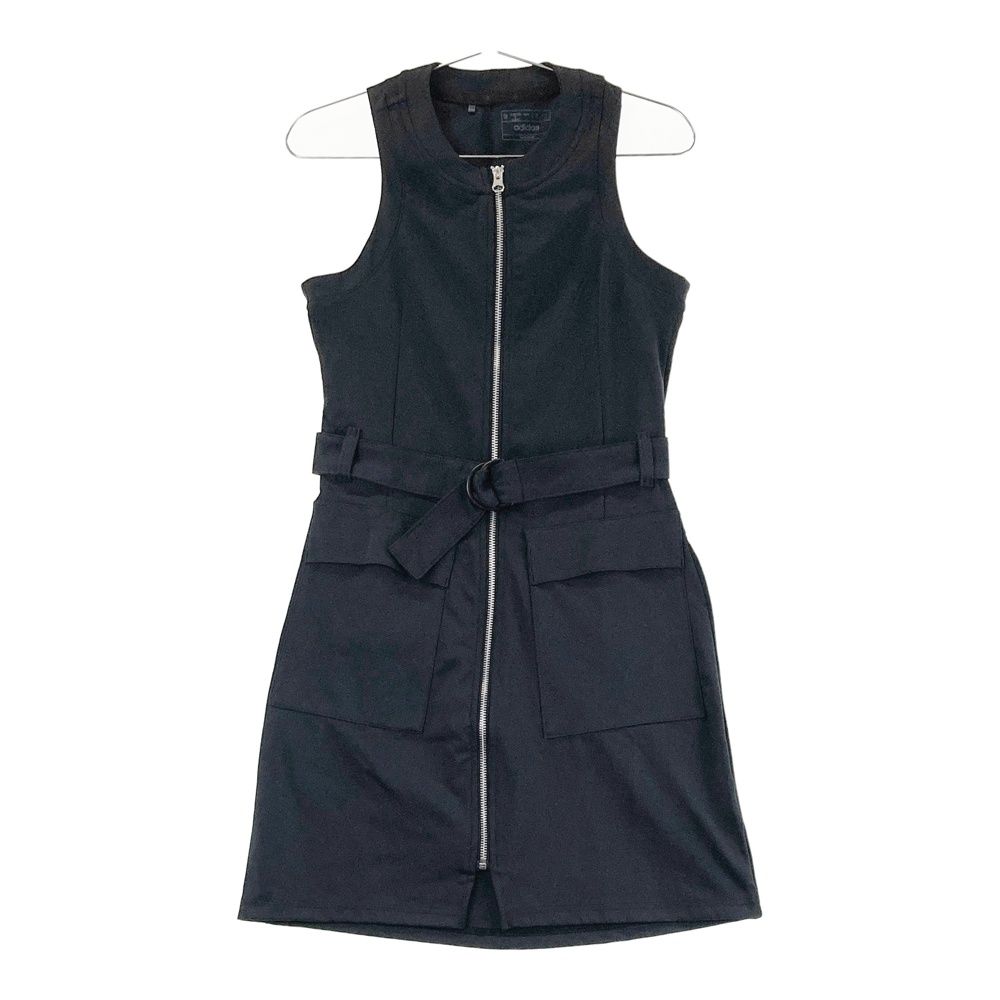 SALE価格【美品】ジャックバニー 半袖ハイネックワンピース ネイビー