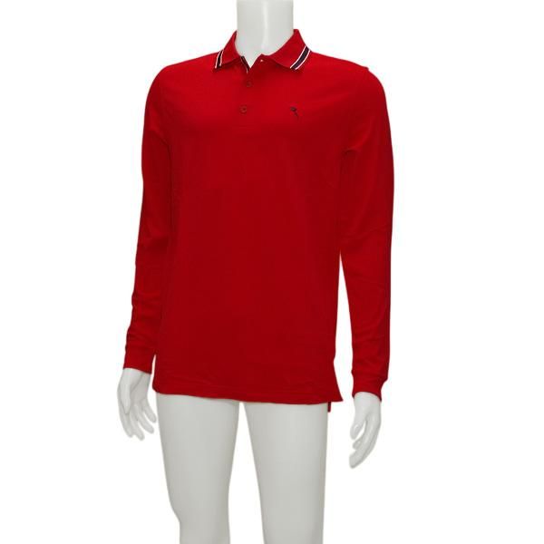 シェルボ CHERVO メンズ 秋冬 ストレッチ 保温 長袖ポロシャツ サイズ48 031-25010 LLC-HASEGAWATOSO_COM