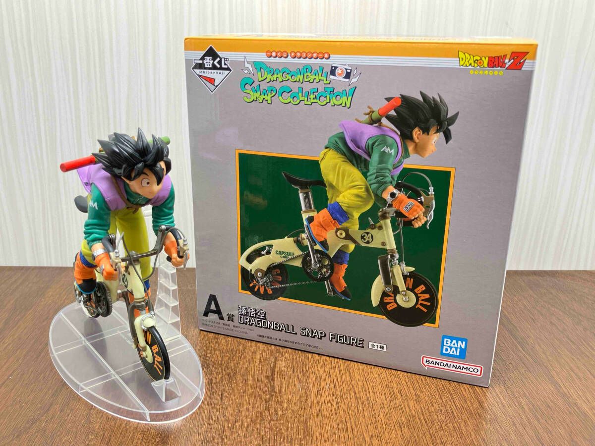 一番くじ A賞 孫悟空 DRAGONBALL SNAP FIGURE フィギュア ドラゴンボール】みんなが気になる製品版のクオリティ‼A賞