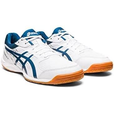 卓球 アシックス(ASICS) 卓球シューズ ATTACK HYPERBEAT 4 1073A056-100(ホワイト/マコブルー) 26.0cm 2E