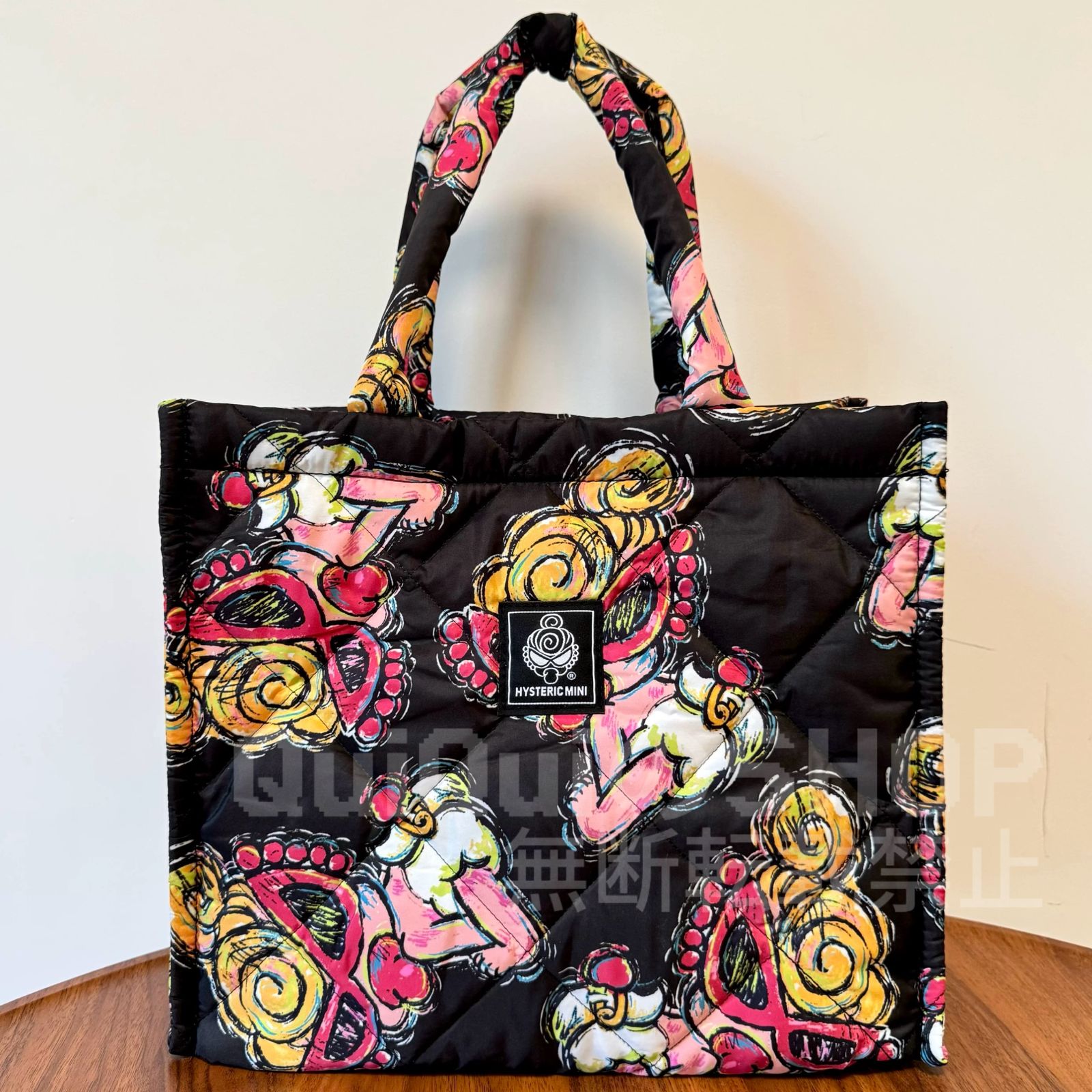 ヒスミニ　HYSTERIC MIN トートバッグ HYSTERIC MINI Square Bag Book WHITE MINI ver. | 付録ネット