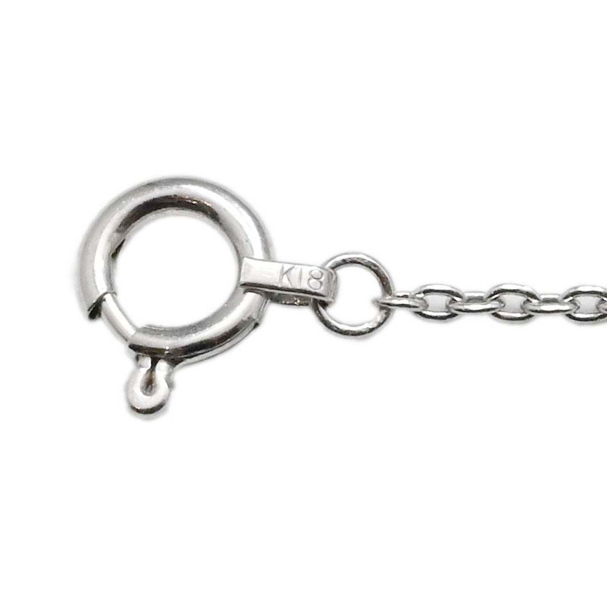 3562) スタージュエリー STAR JEWELRY K18WG ホワイトゴールド ダイヤ 
