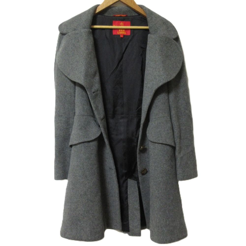 Vivienne Westwood RED LABEL チェスターコート グレー 良品 Vivienne Westwood RED LABEL ヴィヴィアンウエストウッド