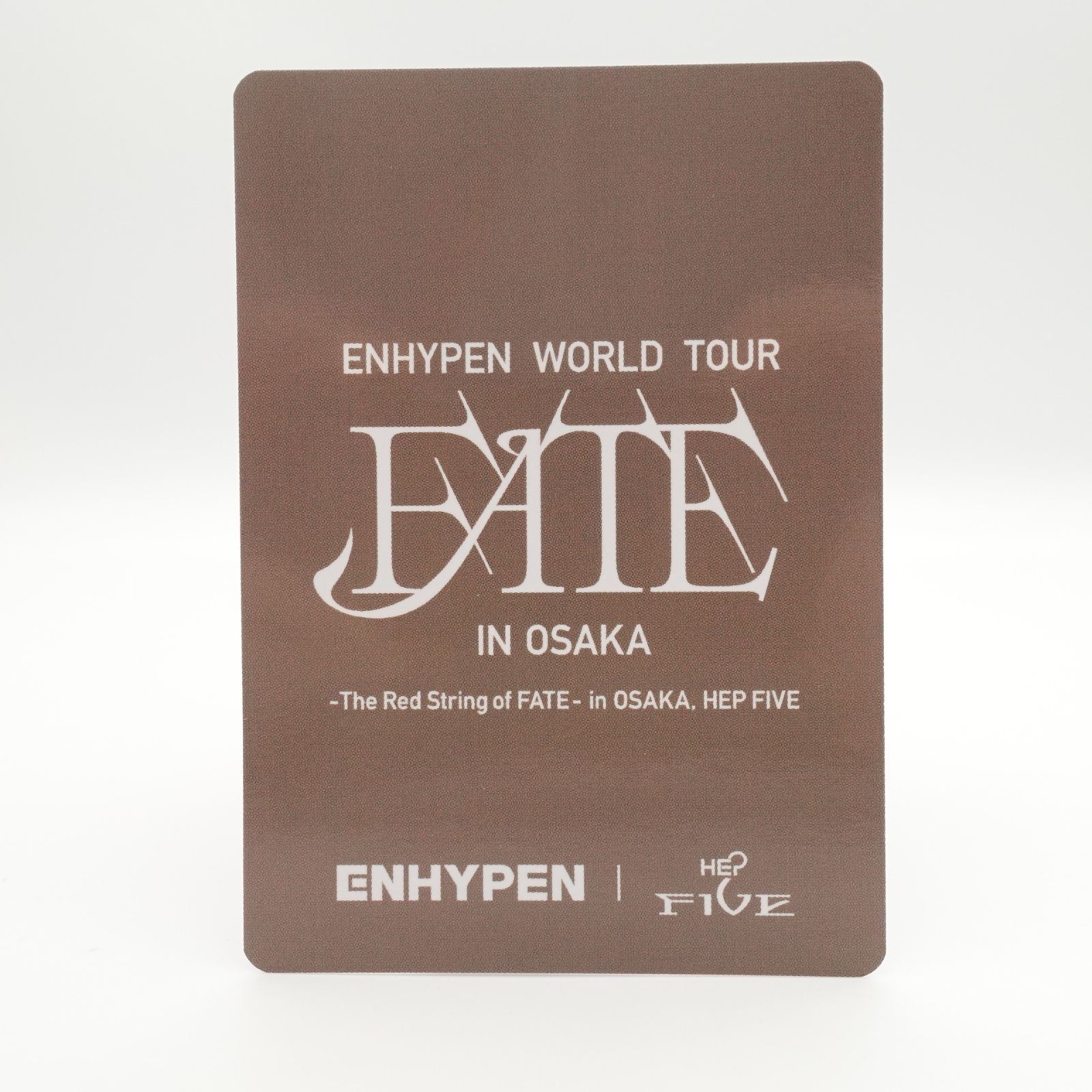 ENHYPEN ソヌ HEP FIVE 限定 セルフィー WORLD TOUR FATE IN OSAKA