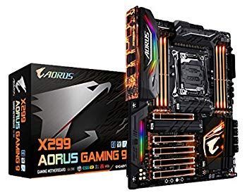 【中古】【非常に良い】GIGABYTE Intel X299チップセット搭載マザーボードGA-X299 AORUS Gaming 9 n5ksbvb
