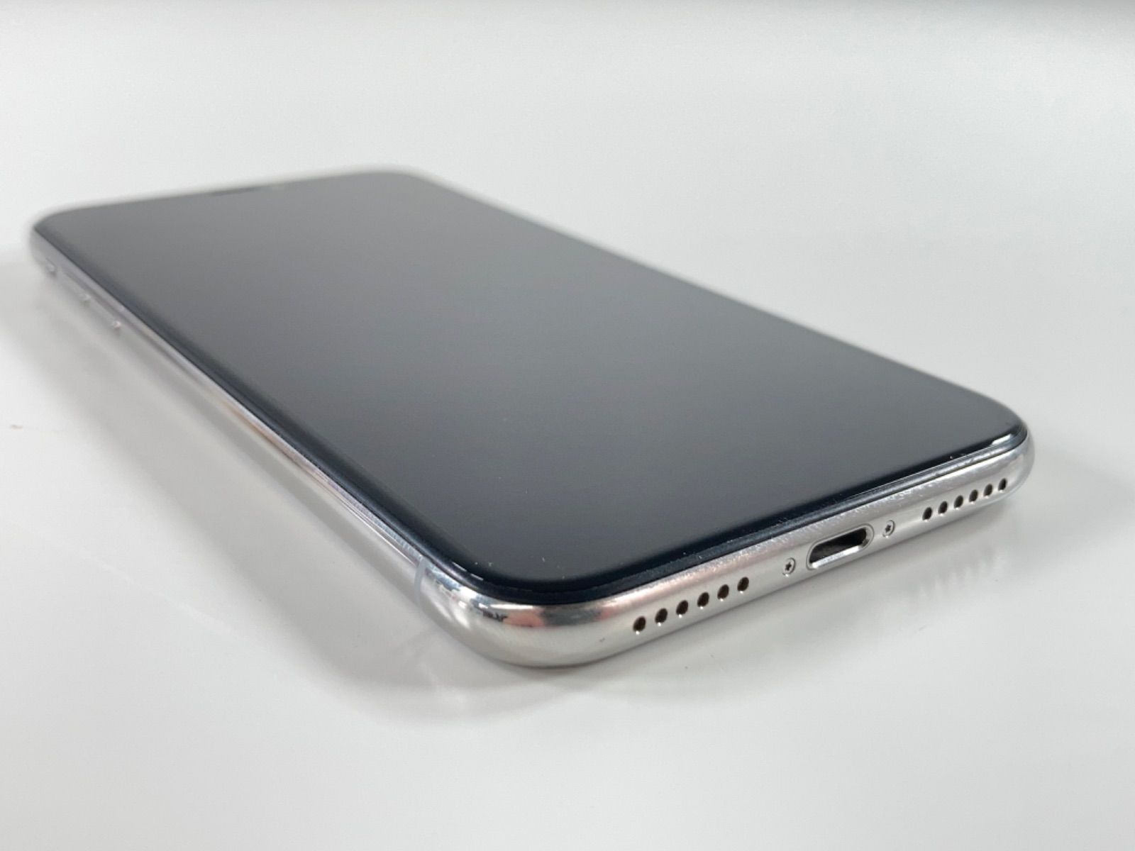 iPhone X Silver 256GB au A1902 バッテリー76%