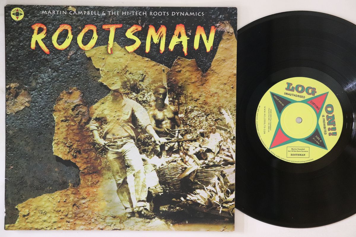 英LP Martin Campbell Hi Tech Roots Rootsman 10” LP LOGLP01010 LOG ON |00235