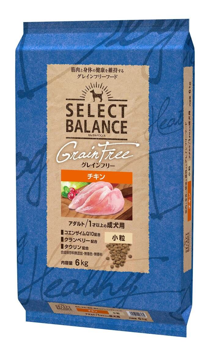 同梱不可 ベッツ チョイス ジャパン セレクトバランス グレインフリー アダルト チキン 小粒 1才以上 成犬用 6kg