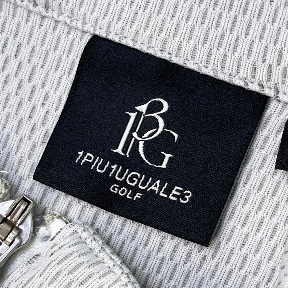 【未使用】1PIU1UGUALE3 GOLF プレイヤージャケット サイズ6 サイズ：6 1PIU1UGUALE3 GOLF GRB075 長袖 ジップジャケット 総
