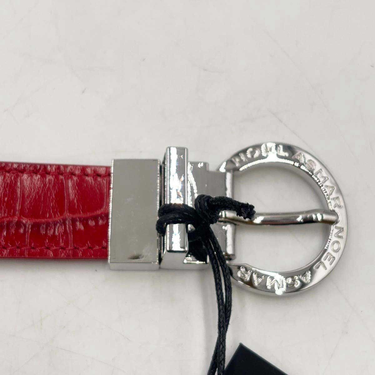 【中古・未使用品】NOEL ASMAR ノエルアスマール Chrome ベルト レッド レディース 乗馬 馬術 未使用】NOEL ASMAR ノエルアスマール Chrome ベルト レッド