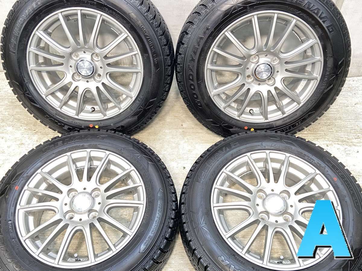 165/70R14スタッドレス 鉄 4本 グッドイヤー アイスナビ6