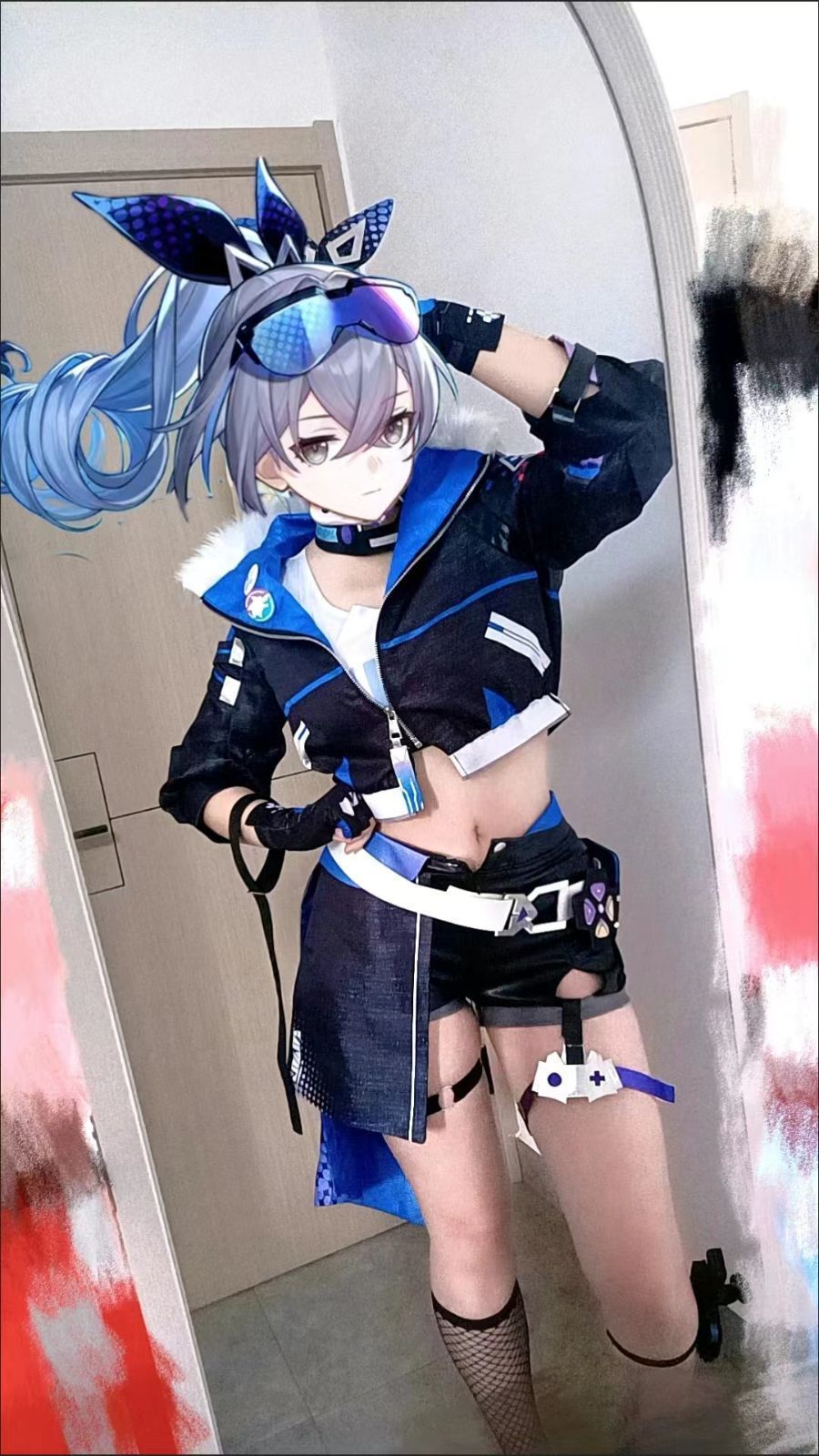崩壊 スターレイル 銀狼コスプレ衣装 コスチューム 仮装 変装 Cosplay 文化祭 学園祭 撮影用 イベント 誕生日 プレゼント ハロウィン クリスマス ウィッグ 靴付き フルセット
