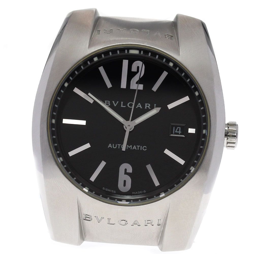 ブルガリ BVLGARI EG40S エルゴン デイト ヘッド 自動巻き メンズ箱・保証書付き_819365