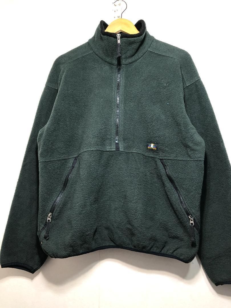 019062 SIERRA DESIGN DYERSBURG E.C.O. ハーフジップ プルオーバー フリース L MADE IN USA ECO シエラデザイン