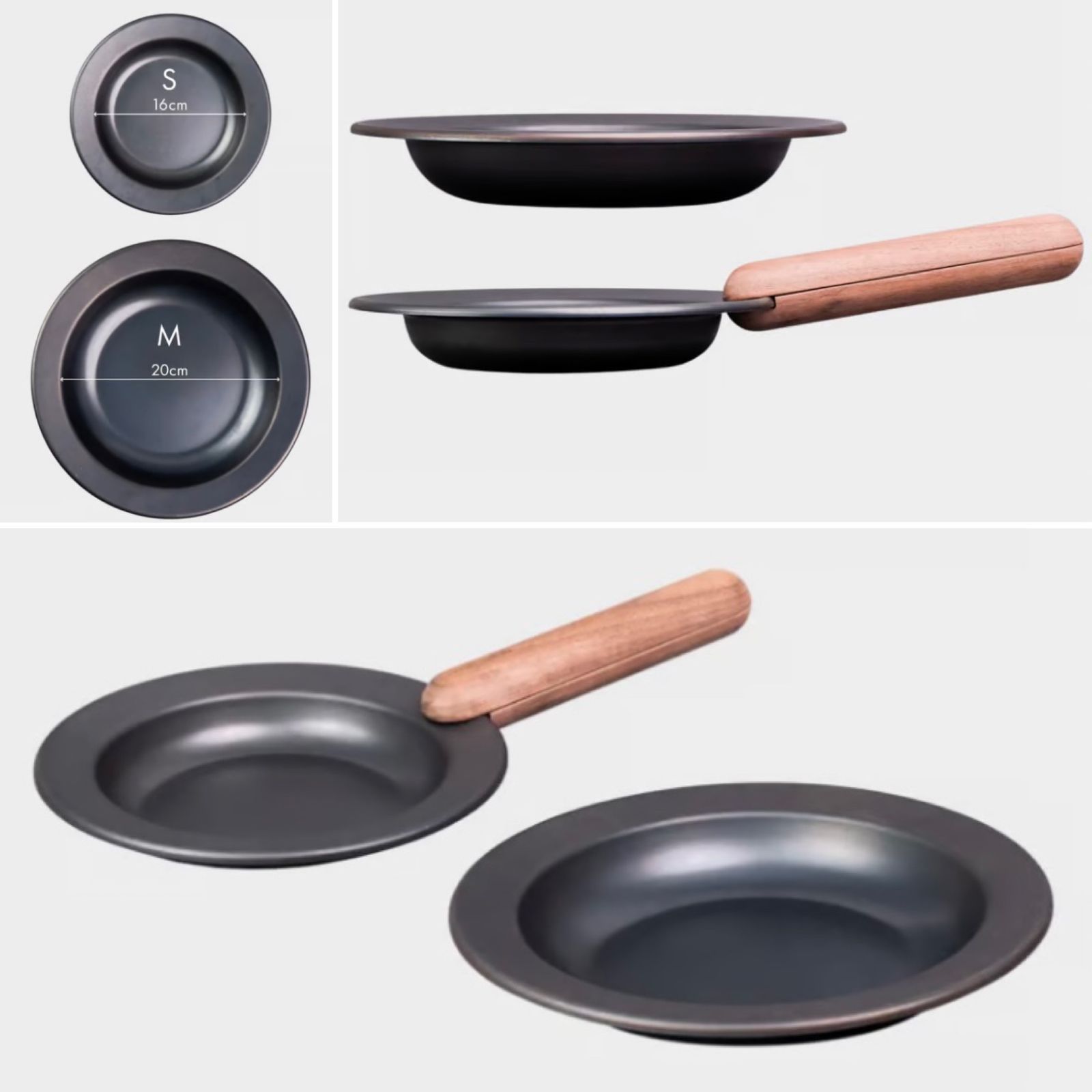 t フライパンジュウ S M ハンドル ブナ セット 16 20cm BEECH 藤田金属 調理器具 FRYING PAN JIU カタログギフト交換品 SKLAD-KIRPICHA_RU