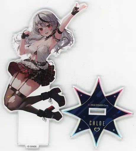 ホロライブ 沙花叉クロヱ アース製薬 マッハ泡バブルーン アクリルスタンド 中古】アクリルスタンド・アクリルパネル 沙花叉クロヱ(ジャンプ