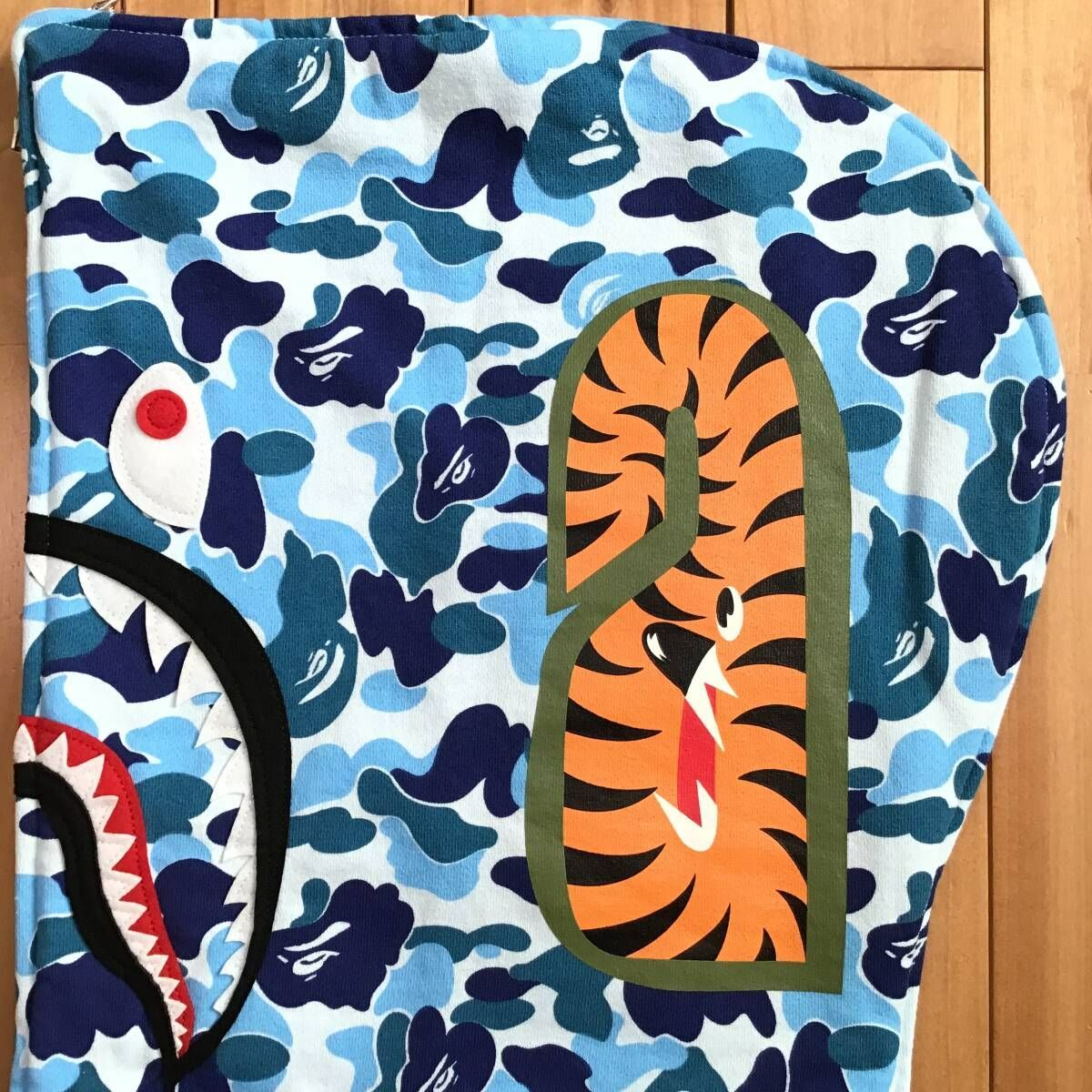 ☆美品☆ 3XL Separate shark full zip hoodie a bathing ape BAPE ABC