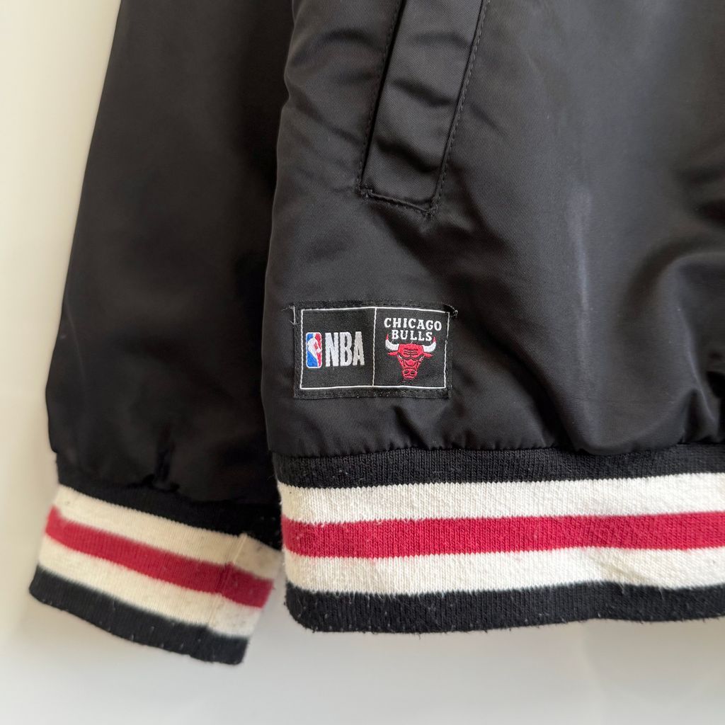 『超希少』　SSB シカゴブルズ　スタジャン　NBA 両面刺繍ロゴ　黒　XL 楽天市場】USA製 90s STARTER 