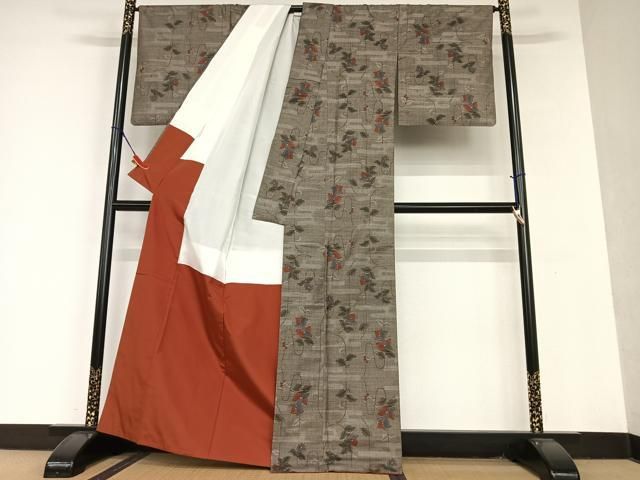 平和屋着物●本場大島紬 泥染め