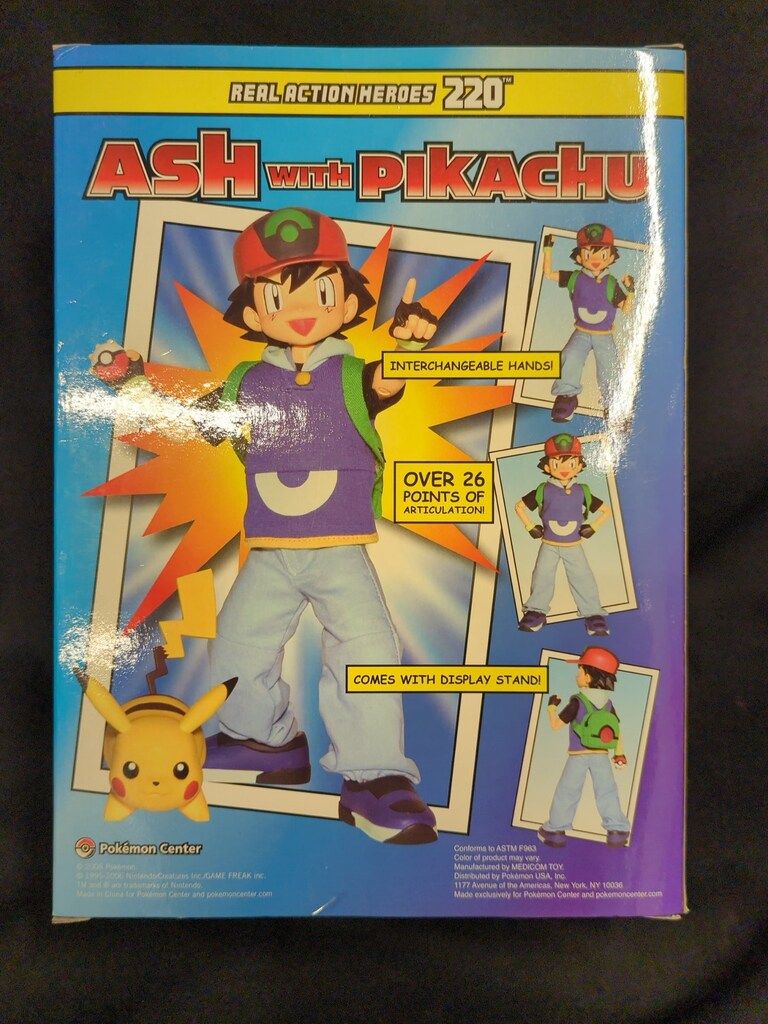 メディコム・トイ RAH220 ポケットモンスター ASH with PIKACHU(サトシ