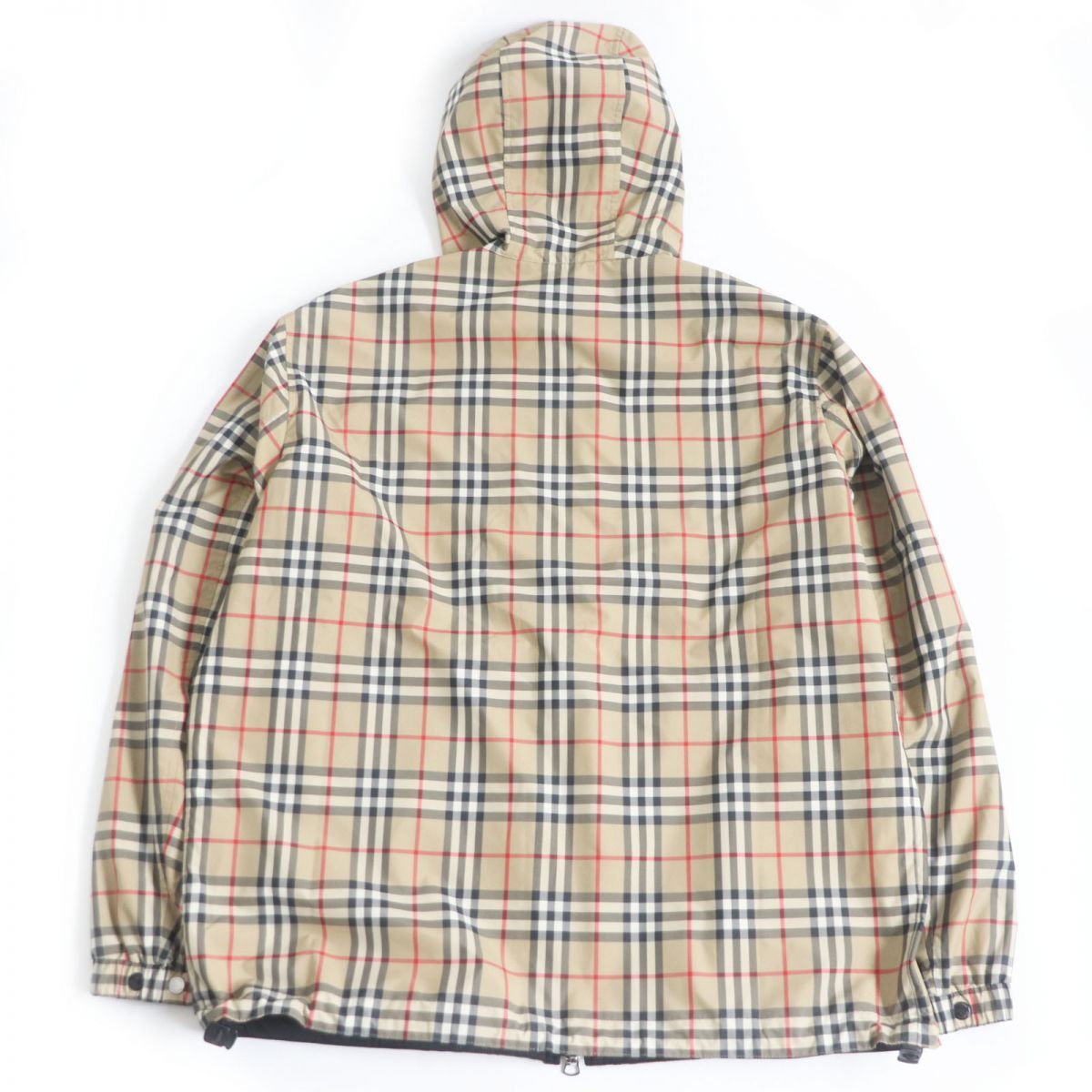 美品□20SS BURBERRY/バーバリー 8027097 ノバチェック 無地 