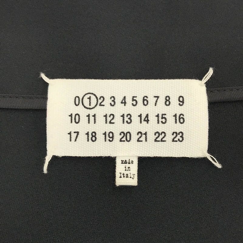 【美品】  Maison Margiela / メゾンマルジェラ | 2020SS | サイドスリット キャミソール | 40 | ブラック | レディース Maison Margiela / メゾンマルジェラ | 2020SS | サイドスリット