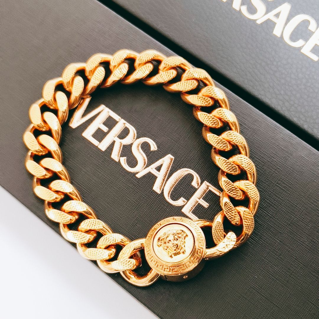新品未使用】VERSACE メドゥーサ チェーン ブレスレット DG06996